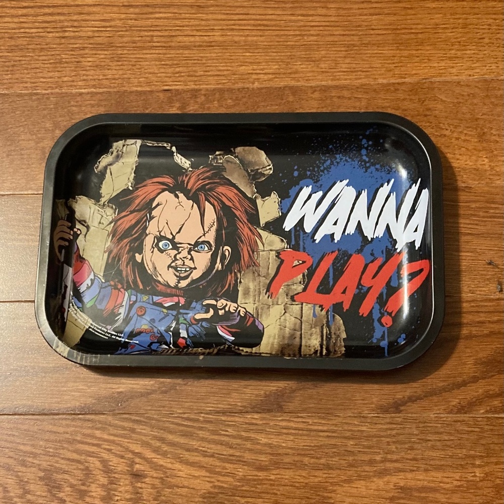 Chucky rolling tray